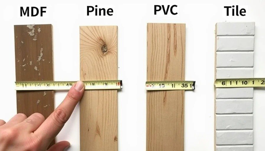 Dog-proof baseboard materials compared Baseboard material scratch test