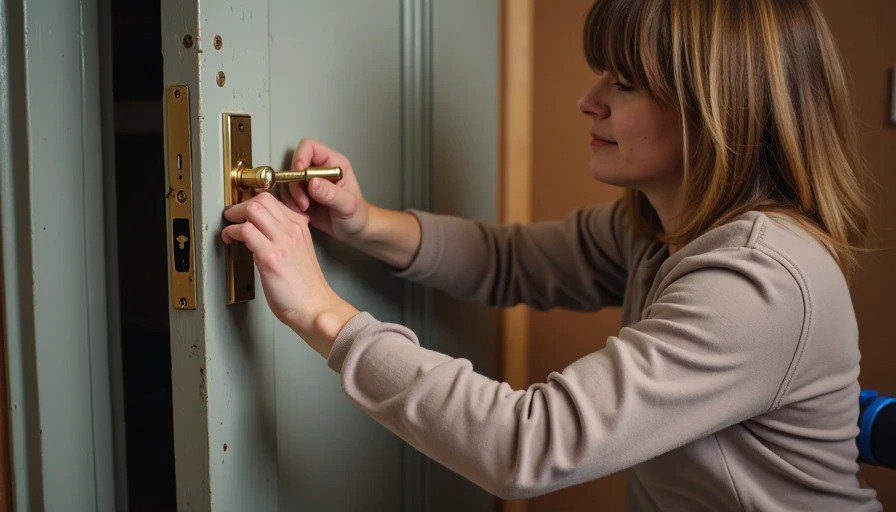 Working with original mortise locks in old homes Restoring old door hardware