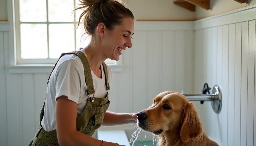 I Installed a Dog-Washing Station in My Mudroom for $180 — Tim Said It Wouldn’t Work