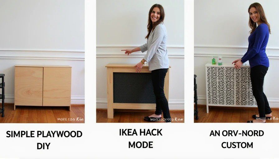 Three radiator cover approaches tested Radiator cover options comparison $80 to $800