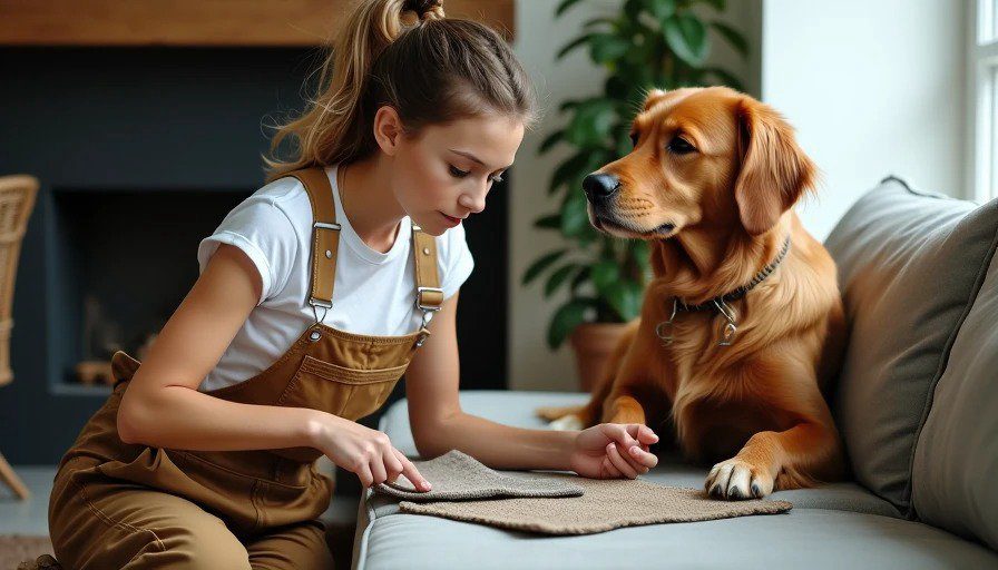 Sofa Fabric Showdown: Microfiber vs. Performance Linen vs. Outdoor-Grade — Real Tests With a Golden Retriever