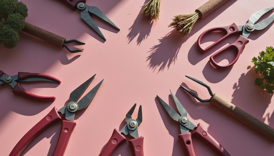 Visual context for pruning shears & loppers