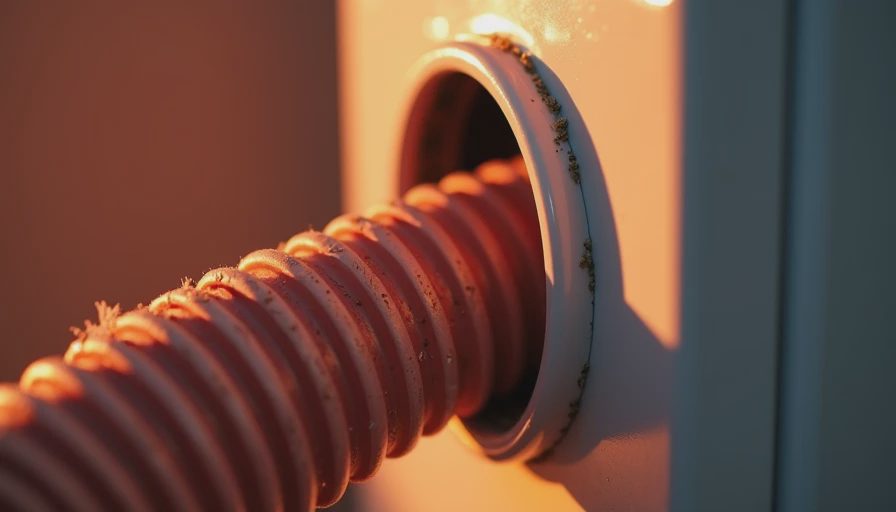 Illustration for best way to vent a dryer