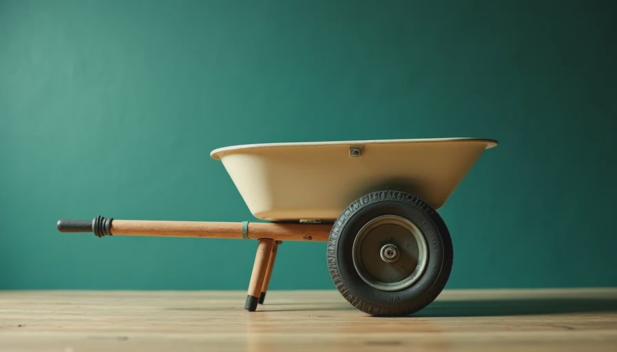 Visual context for wheelbarrow