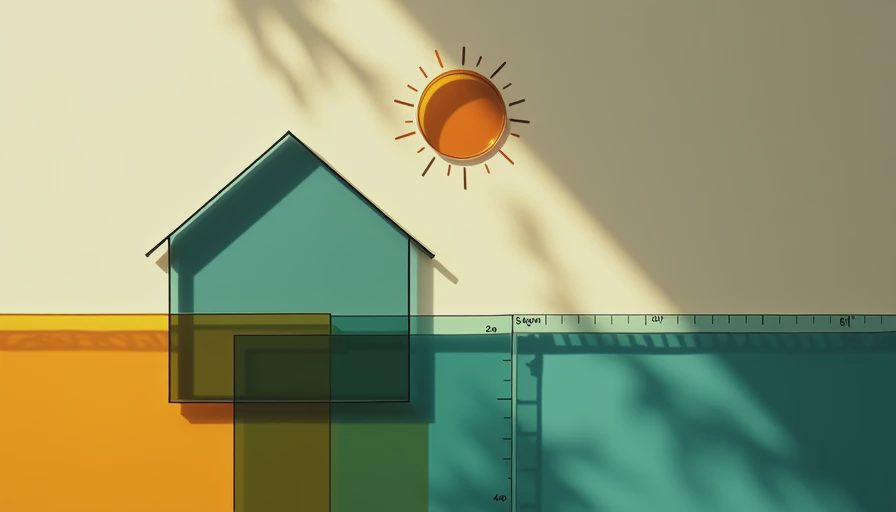 Visual context for house window tinting