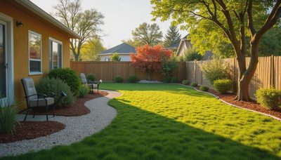 Low Maintenance Yard Ideas That Survive Dogs, Old Houses, and Real Budgets