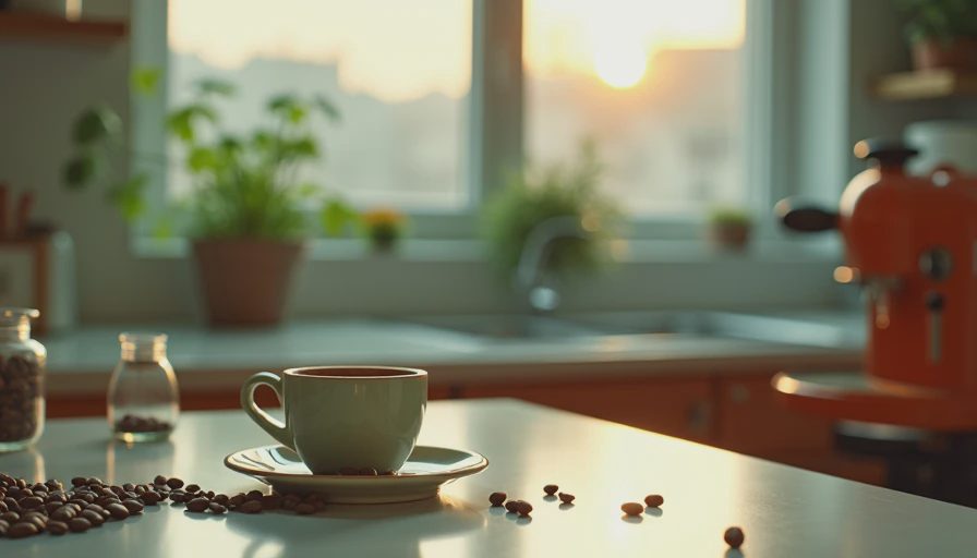 Visual context for coffee and machines