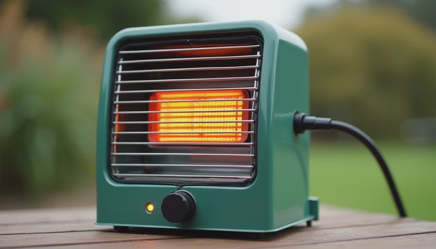 Visual context for portable propane heater